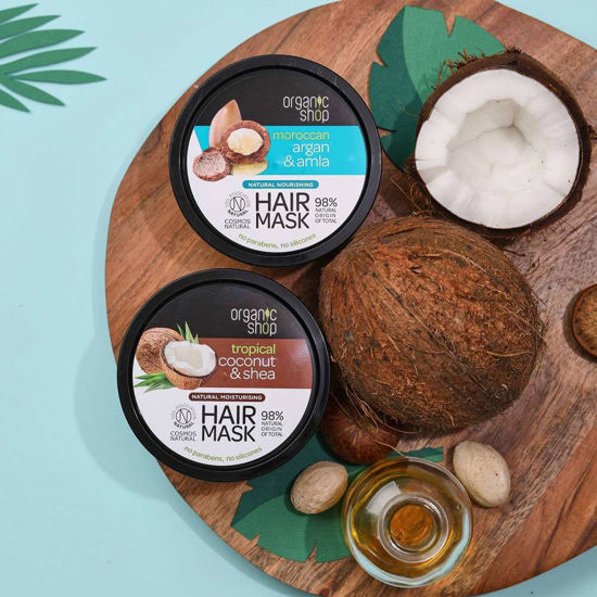 ILIFT Official Store | Trang web chính thức của nhãn hàng ILIFT. Kem Ủ Tóc  Organic Shop Chiết Xuất Dừa Và Bơ Hạt Mỡ 250ml Coconut & Shea Hair Mask